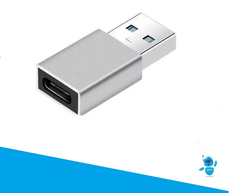 Adaptador Usb Macho A Usb Tipo C